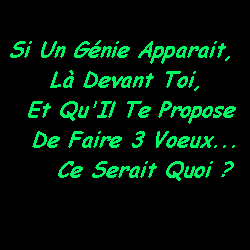 Voeux ...